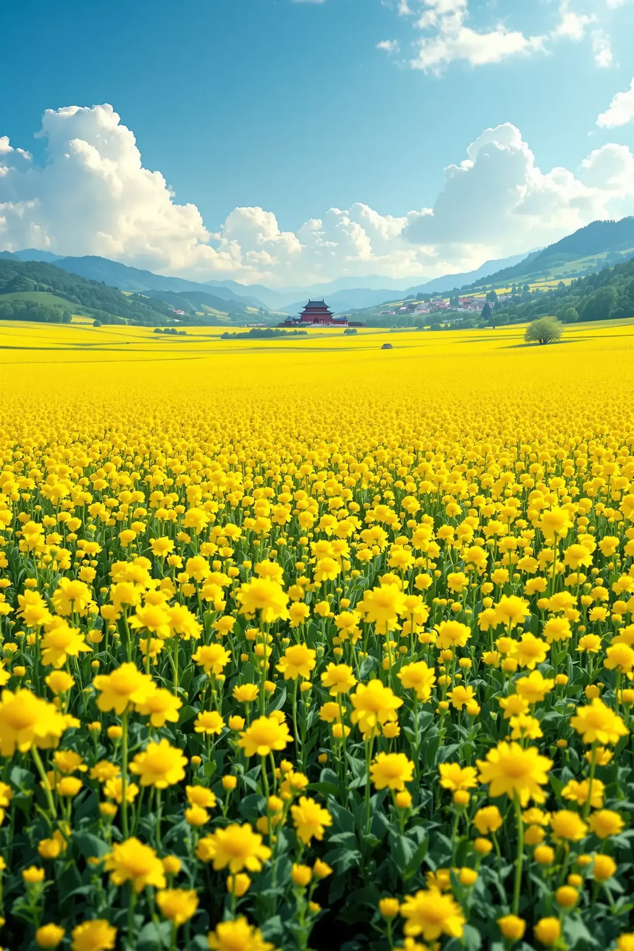 黄金花海